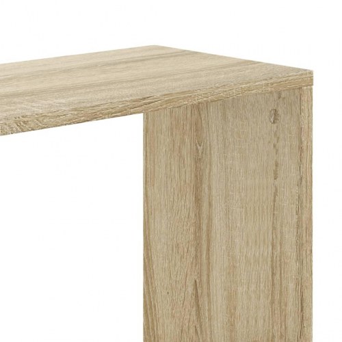 Bogreol med 5 hylder 45 x 23,5 x 162,5 cm - sonoma-eg