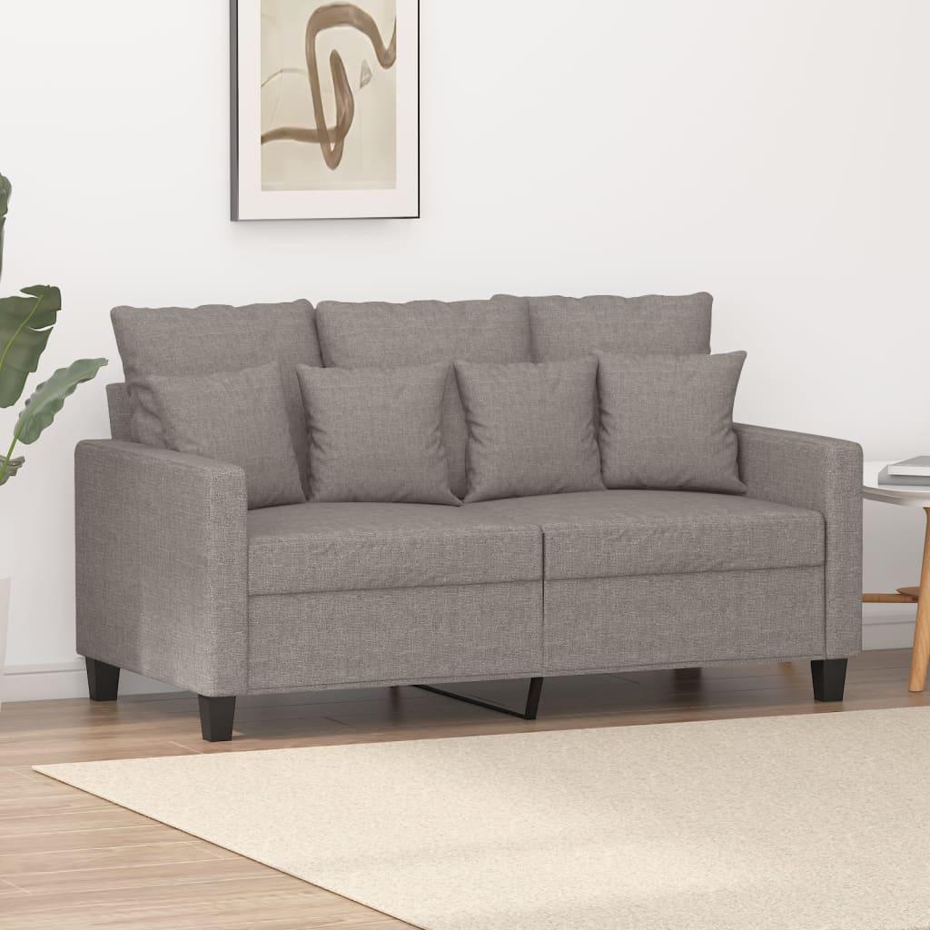 3-Personers Sofa Stof - 120 cm / Gråbrun