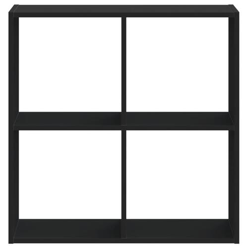 Skab 68,5x32x68,5 cm konstrueret træ sort
