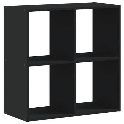 Skab 68,5x32x68,5 cm konstrueret træ sort