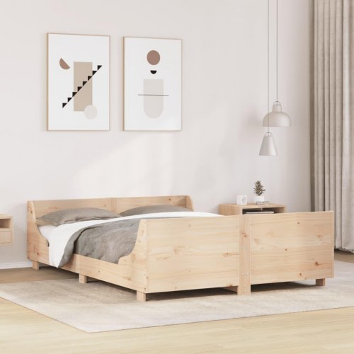 Sengeramme 140x200 cm i massivt fyrretræ