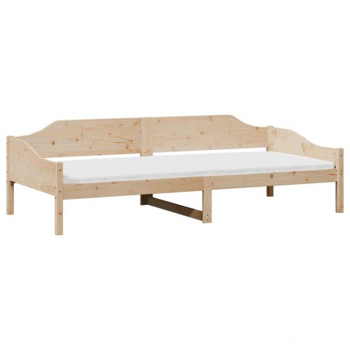 Sengeramme uden madras 80 x 200 cm - massivt fyrretræ
