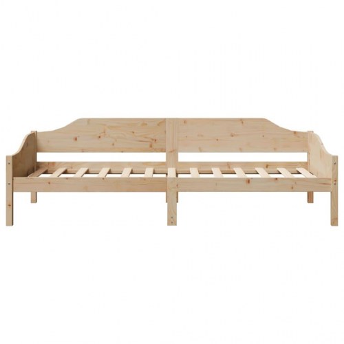 Sengeramme uden madras 80 x 200 cm - massivt fyrretræ