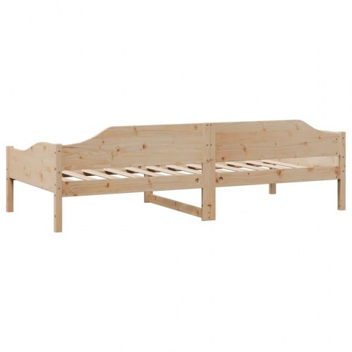 Sengeramme uden madras 80 x 200 cm - massivt fyrretræ