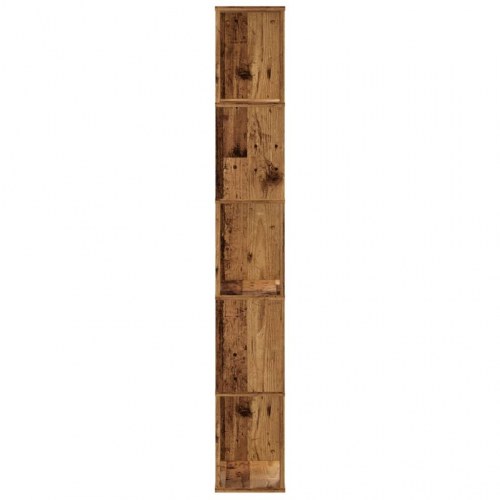 Bogreol med 5 hylder 45 x 23,5 x 162,5 cm