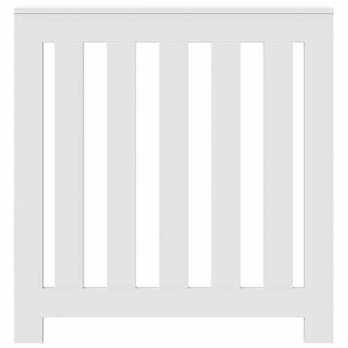 Radiatorskjuler 78x20x82 cm konstrueret træ hvid