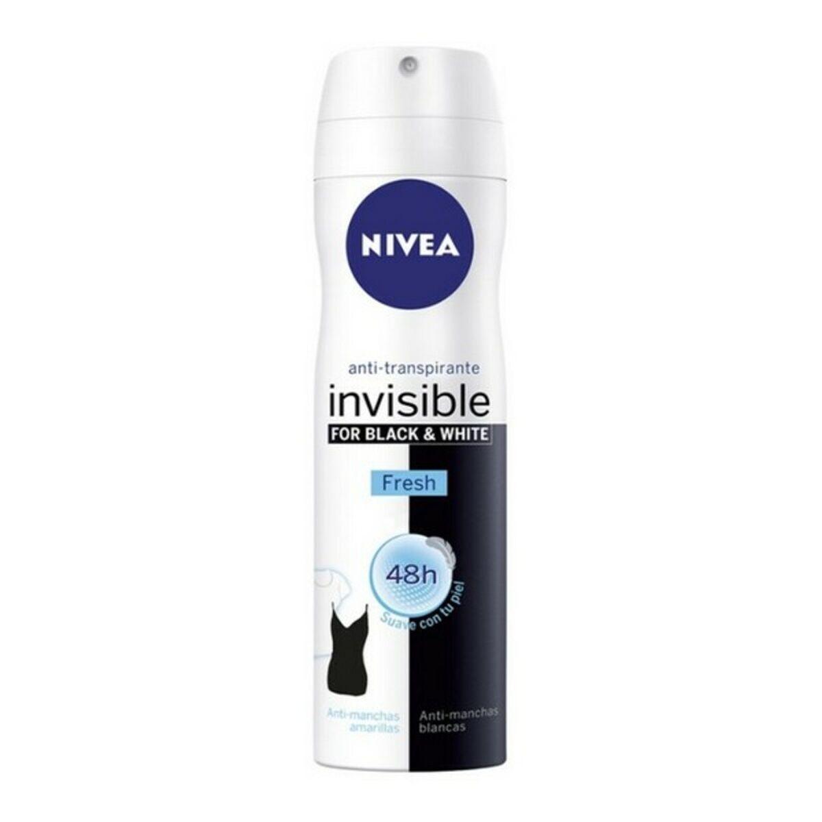 Deodorant spray Nivea Invisible Black & White Fresh 200 ml