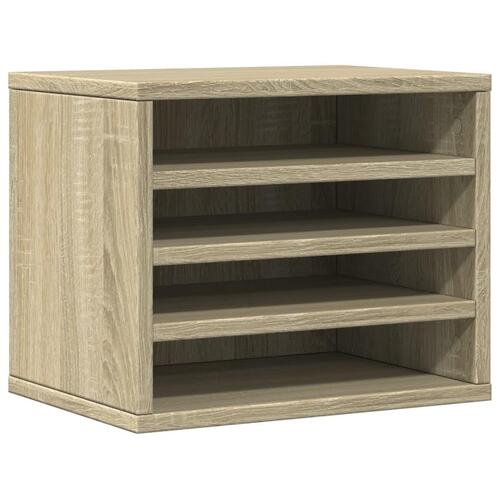 Dueslag til skrivebord 36x26x29,5 cm konstrueret træ sonoma-eg