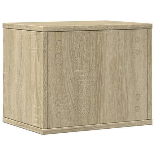 Dueslag til skrivebord 36x26x29,5 cm konstrueret træ sonoma-eg