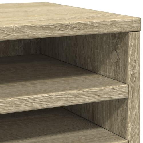 Dueslag til skrivebord 36x26x29,5 cm konstrueret træ sonoma-eg