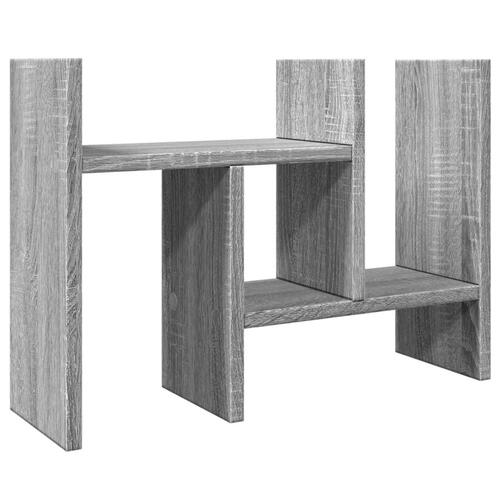 Dueslag 34,5x15,5x35,5 cm konstrueret træ grå sonoma-eg