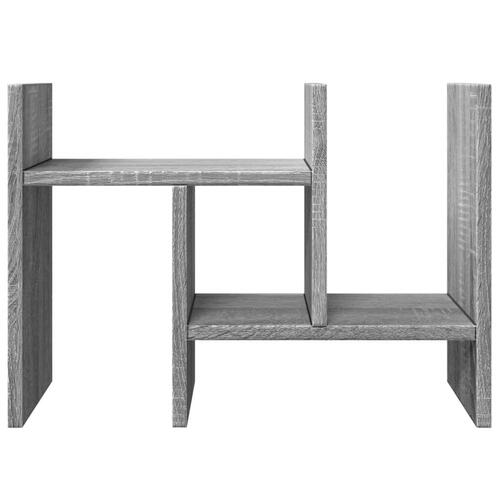 Dueslag 34,5x15,5x35,5 cm konstrueret træ grå sonoma-eg