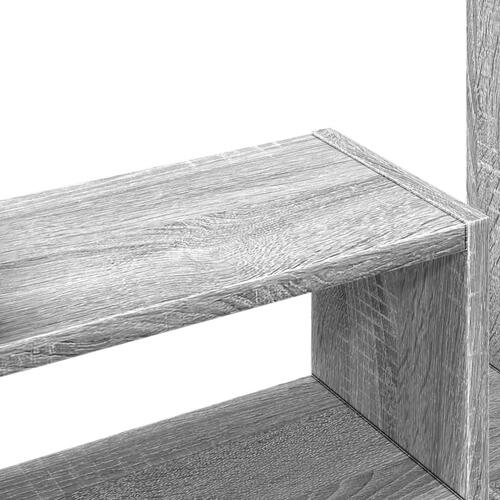 Dueslag 38,5x17x39 cm konstrueret træ grå sonoma-eg