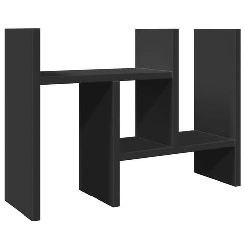 Dueslag til skrivebord 34,5x15,5x35,5 cm konstrueret træ sort