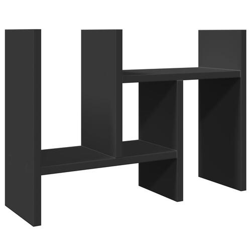 Dueslag til skrivebord 34,5x15,5x35,5 cm konstrueret træ sort