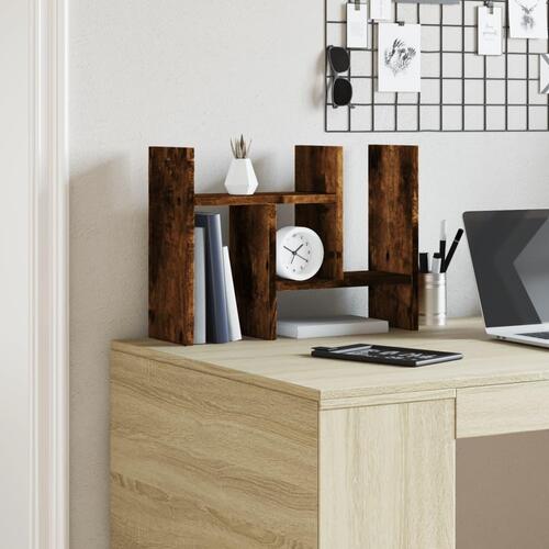Dueslag 34,5x15,5x35,5 cm konstrueret træ røget eg