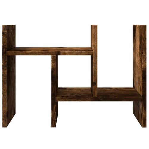 Dueslag 34,5x15,5x35,5 cm konstrueret træ røget eg