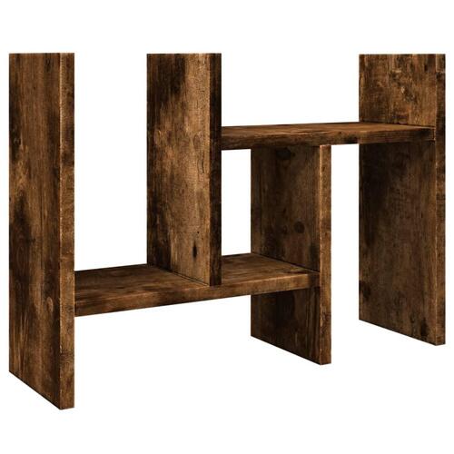 Dueslag 34,5x15,5x35,5 cm konstrueret træ røget eg
