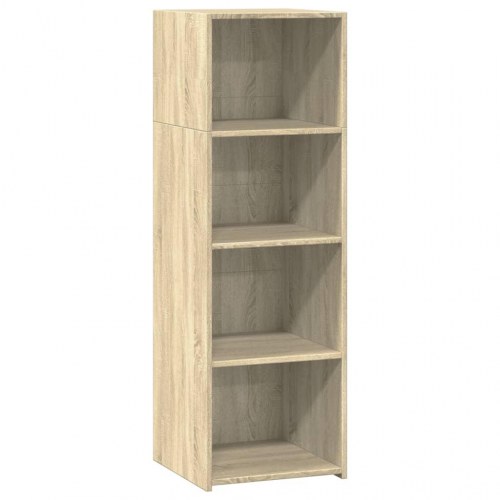 Reol 40×41×124 cm i konstrueret træ - sonoma eg