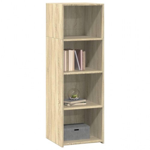 Reol 40×41×124 cm i konstrueret træ - sonoma eg