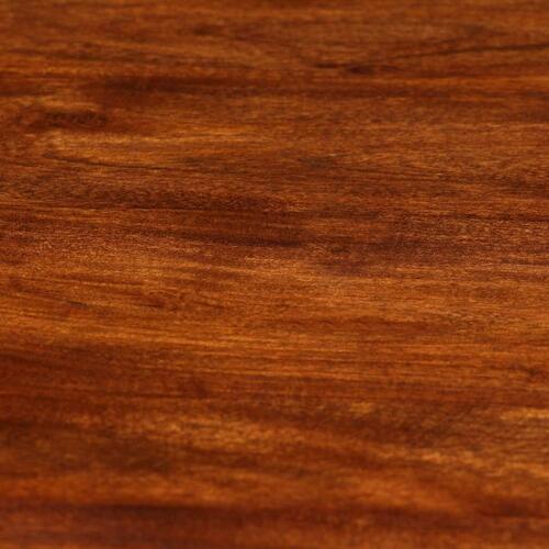 Spisebord 80x76 cm massivt akacietræ honningfarvet finish