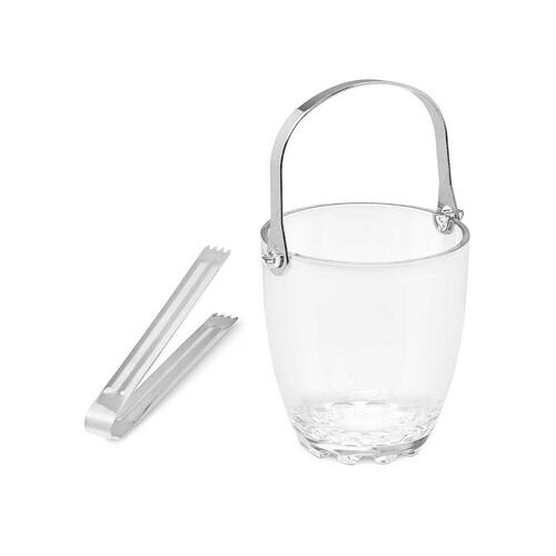 Isspand Gennemsigtig Metal Glas 800 ml (12 enheder)