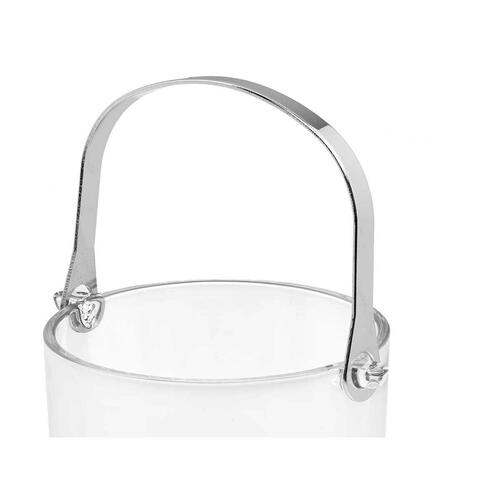 Isspand Gennemsigtig Metal Glas 800 ml (12 enheder)