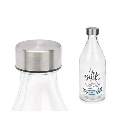 Flaske Milk Glas 1 L (12 enheder)
