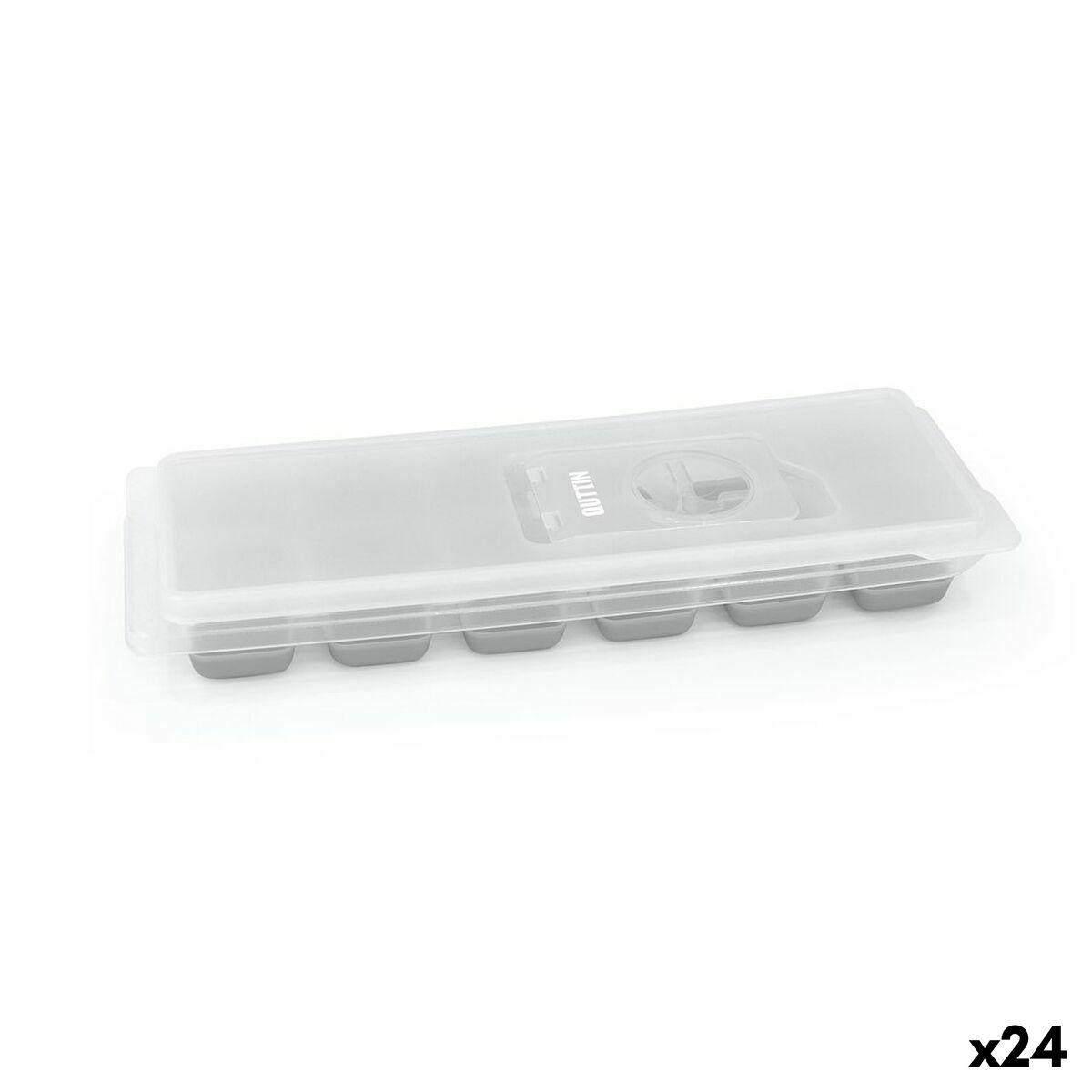 Isterningeform Quttin Silikone 26 x 9 x 3,5 cm (24 enheder)