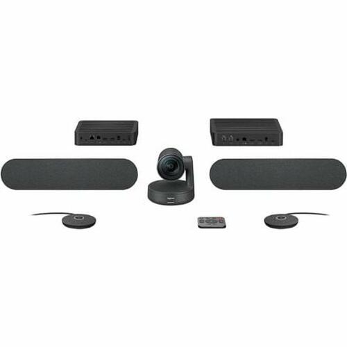 Videokonference system Logitech Rally Plus - sort, 4K