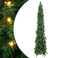 Kunstigt juletræ med 100 LED'er 180 cm