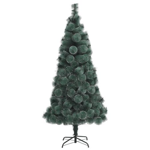 Kunstigt juletræ med fod 240 cm PET grøn