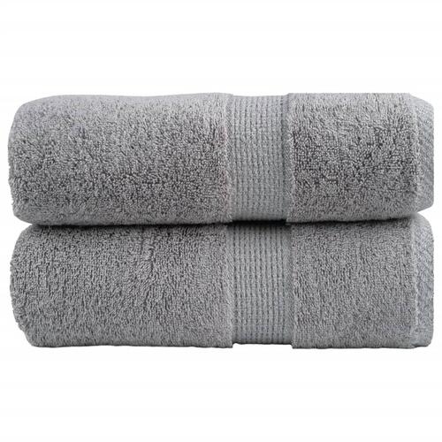 Håndklæder SOLUND 2 stk. Premium 30x30 cm 600 g/m2 grå