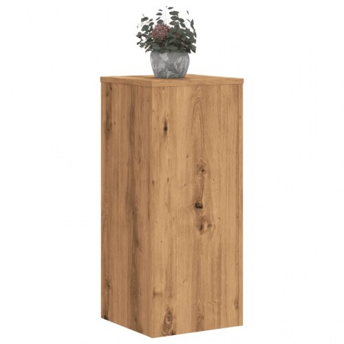 Plantestativer 2 stk. 30 x 30 x 70 cm - egetræsfarvet