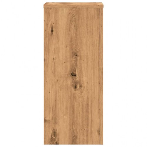 Plantestativer 2 stk. 30 x 30 x 70 cm - egetræsfarvet