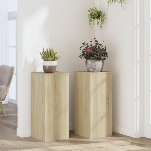 Plantestativer 2 stk. 30 x 30 x 70 cm - sonoma-eg