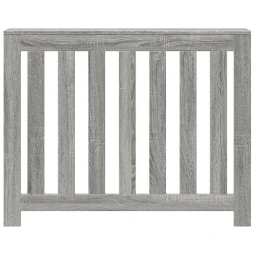 Radiatorskjuler 104×20×82 cm i konstrueret træ - grå sonoma-eg