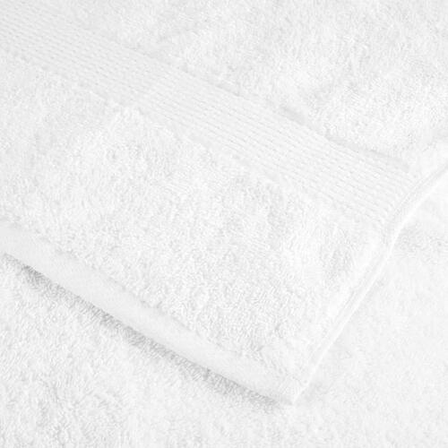 Håndklæder 2 stk. Premium 100x200 cm 100 % bomuld hvid