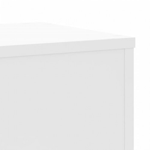 Plantestativer 2 stk. 30x30x50 cm konstrueret træ hvid