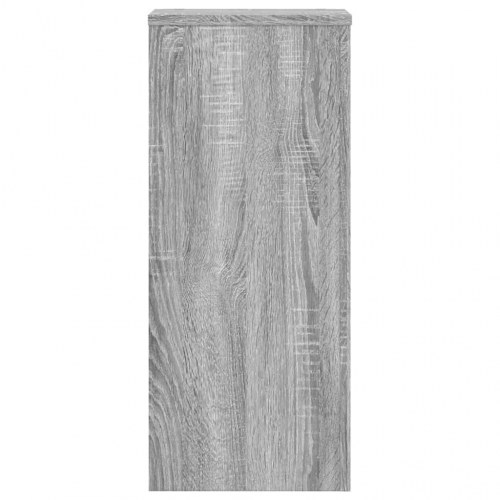 Plantestativer 2 stk. 30 x 30 x 70 cm - grå sonoma-eg