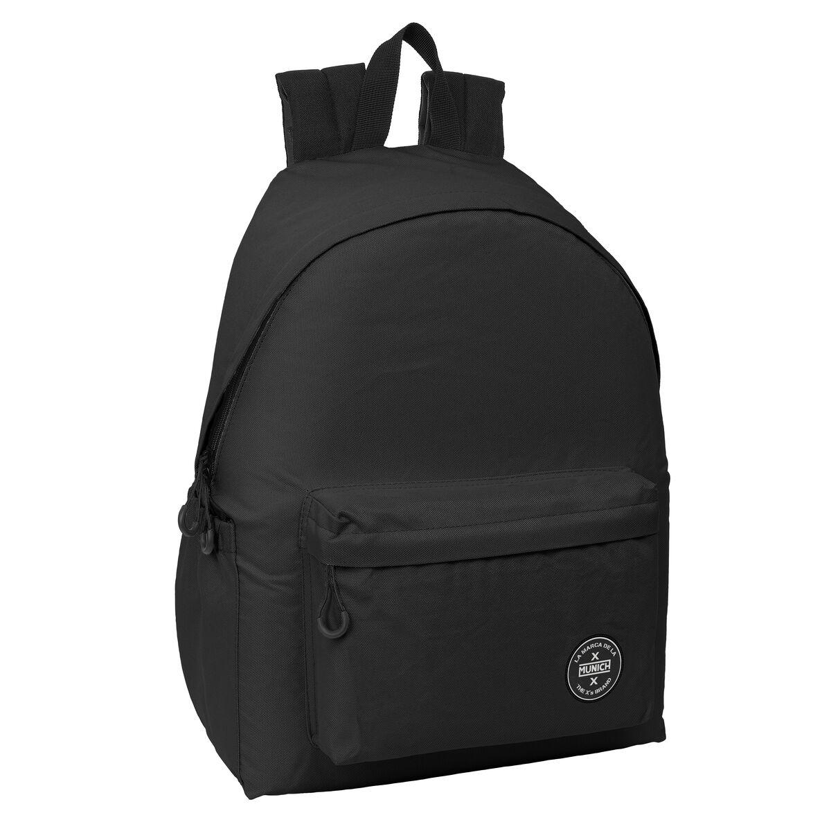 Laptop Rygsæk Munich Black Sort