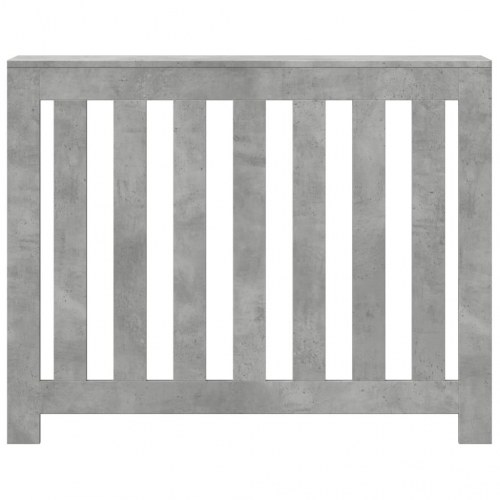 Radiatorskjuler 104×20×82 cm i konstrueret træ - betongrå