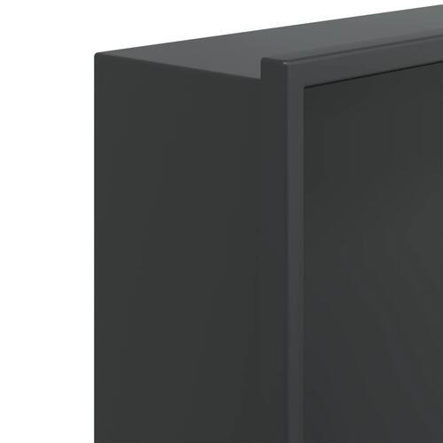 Brusehylde 62x32x9 cm rustfrit stil matsort