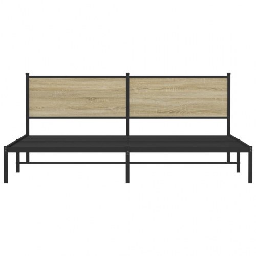 Sengeramme i metal 193 x 203 cm - sonoma-eg