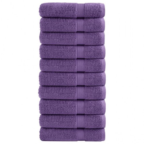 Badehåndklæder SOLUND Premium 10 stk. 70 x 140 cm - lilla