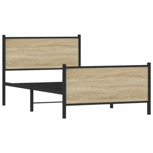 Sengeramme 100x200 cm uden madras - sonoma-eg