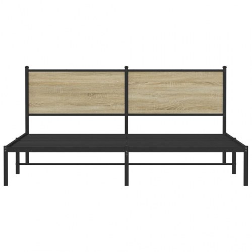 Sengeramme 183 x 213 cm i metal - sonoma-eg