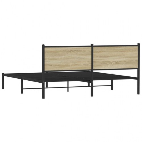 Sengeramme 183 x 213 cm i metal - sonoma-eg