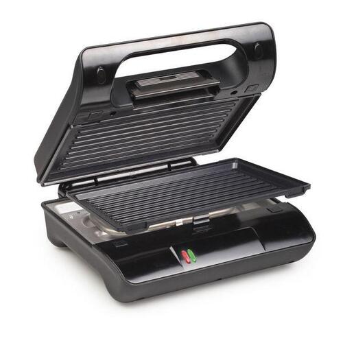 Contact grill Princess Grill Compacto Flex 01.117001.01.001 Sort Sort/Sølvfarvet 800 W 700 W