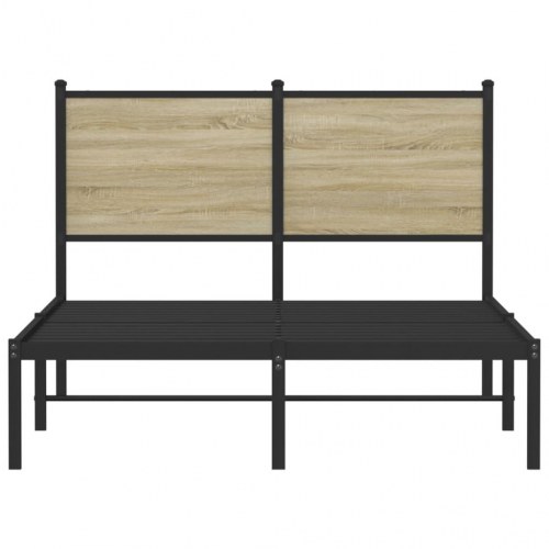 Sengeramme 120 x 200 cm i metal - sonoma-eg